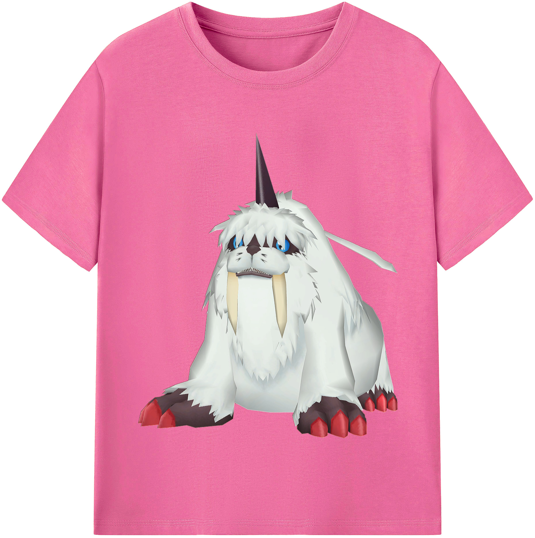（画像用） Digimon デジタルモンスター/デジモン レディースカジュアルプリントTシャツ（綿100％）